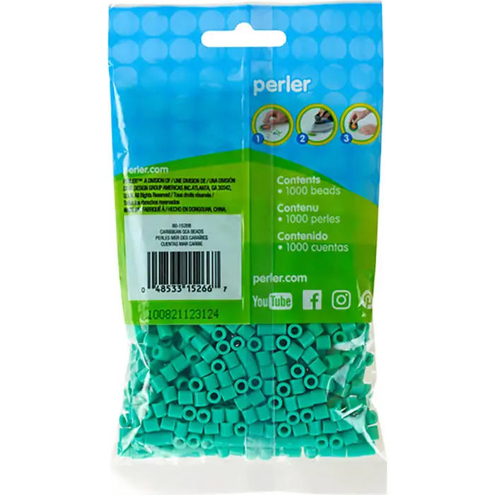 1779681598398901-1.webp 1,000 Perler Beads - Caribbean Sea - Image 1