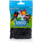 1,000 Perler Beads - Black - Image 3