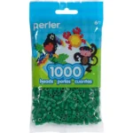 1,000 Perler Beads - Dark Green - Image 2