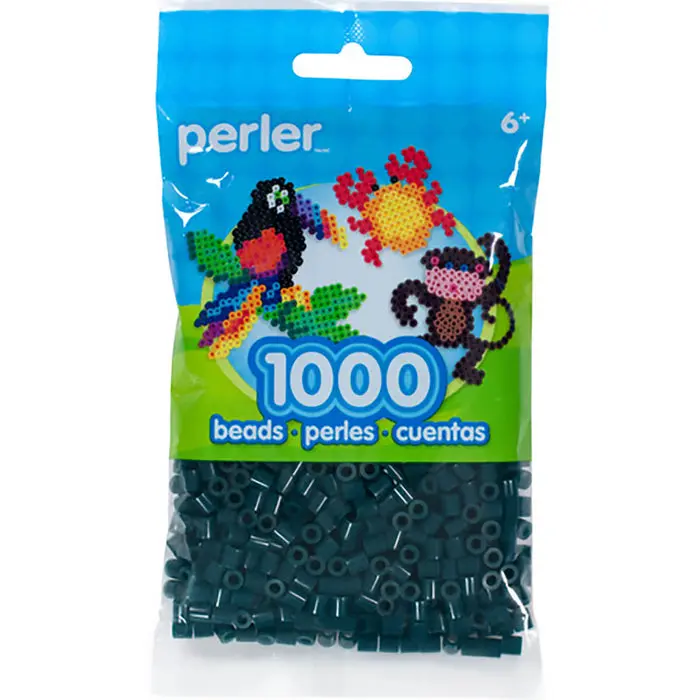 1779681603812033-1.webp 1,000 Perler Beads - Dark Spruce - Image 1