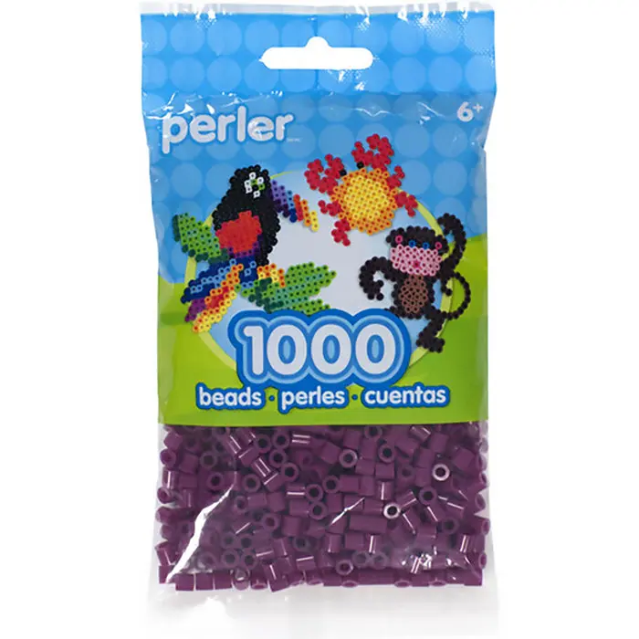 1779681604698780-1.webp 1,000 Perler Beads - Eggplant - Image 1