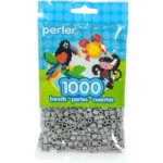 1,000 Perler Beads - Gray - Image 2