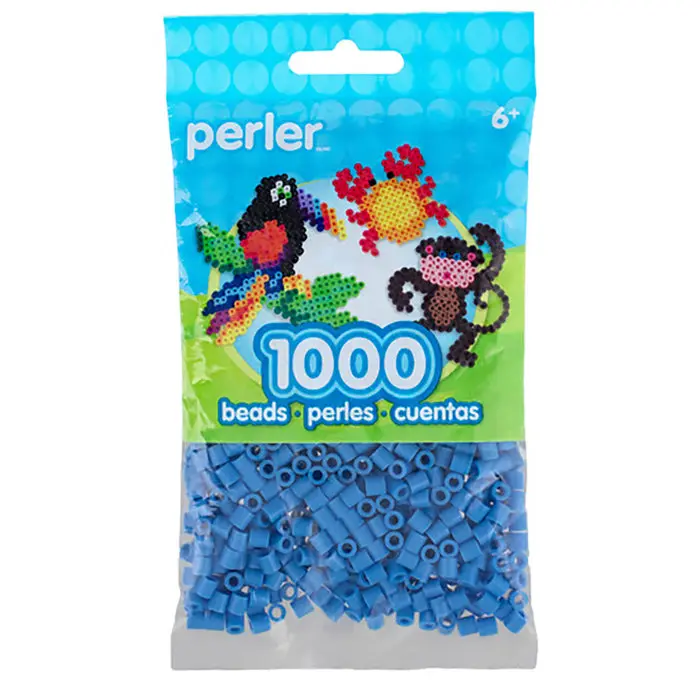 1779681610438364-1.webp 1,000 Perler Beads - Light Blue - Image 1