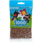 1,000 Perler Beads - Light Brown - Image 2