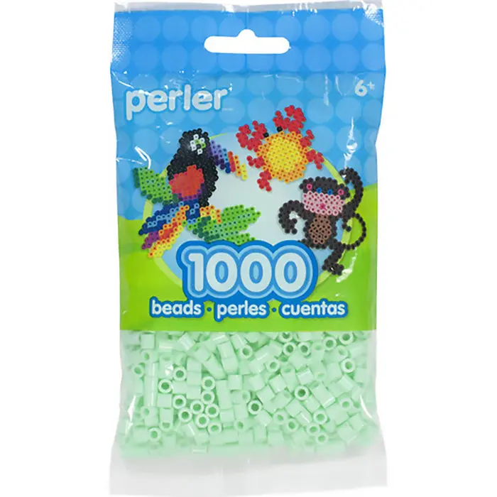 1779681612540692-1.webp 1,000 Perler Beads - Mint - Image 1
