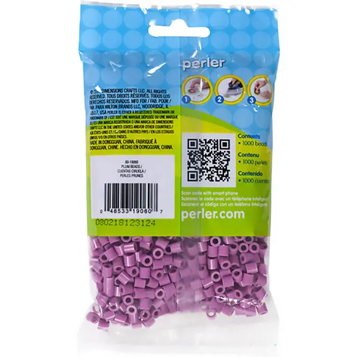 1779681618268887-1.webp 1,000 Perler Beads - Plum - Image 1