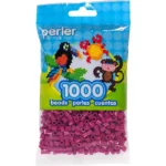 1,000 Perler Beads - Raspberry - Image 2