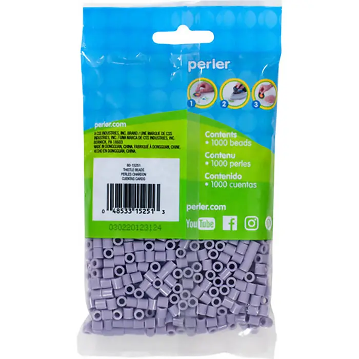 1779681623901758-1.webp 1,000 Perler Beads - Thistle - Image 1