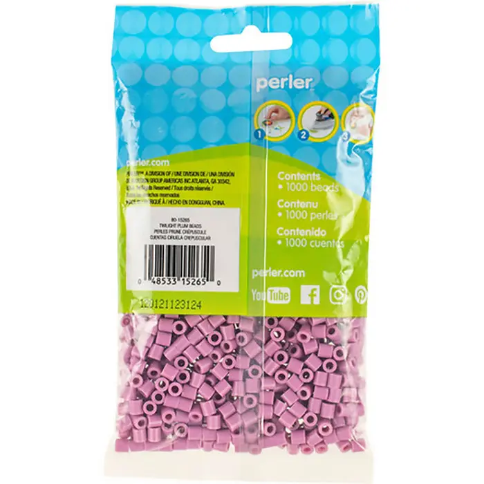 1779681625506116-1.webp 1,000 Perler Beads - Twilight Plum - Image 1