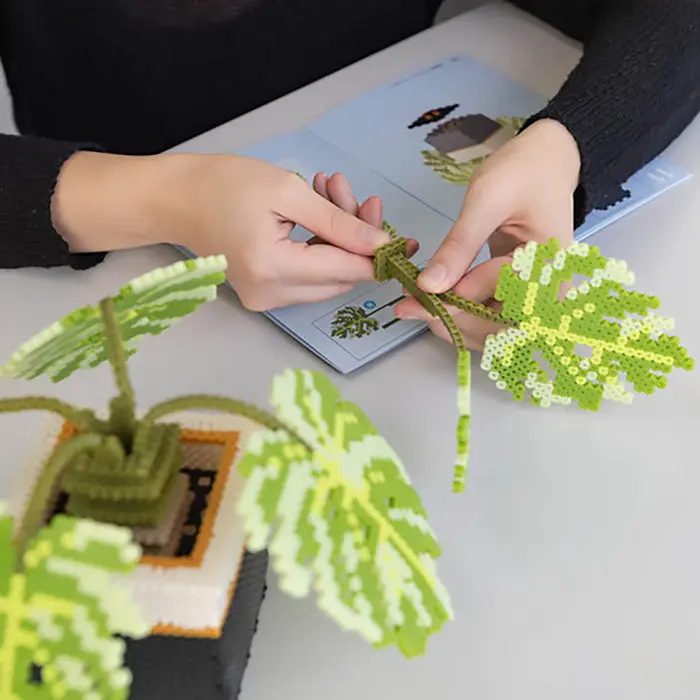 1779681634943041-1.webp Perler 3D Monstera Plant Fused Bead Activity Kit - Image 1