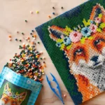 Perler Flower Crown Fox Activity Kit - Image 4