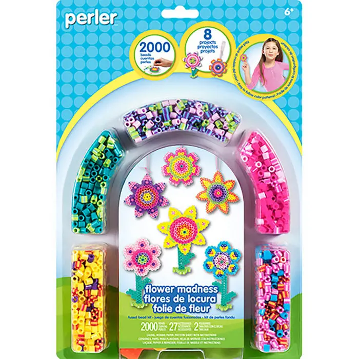 1779681648797373-1.webp Perler Flower Madness Activity Kit - Image 1