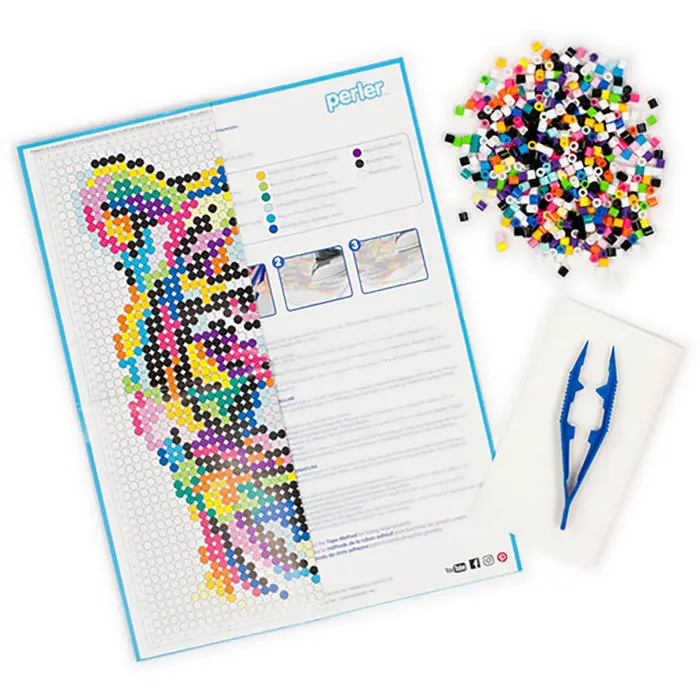 1779681654178781-1.webp Perler Rainbow Tiger Activity Kit - Image 1