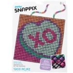 Perler Snappix XO Heart Kit - Classic Beads - Image 2