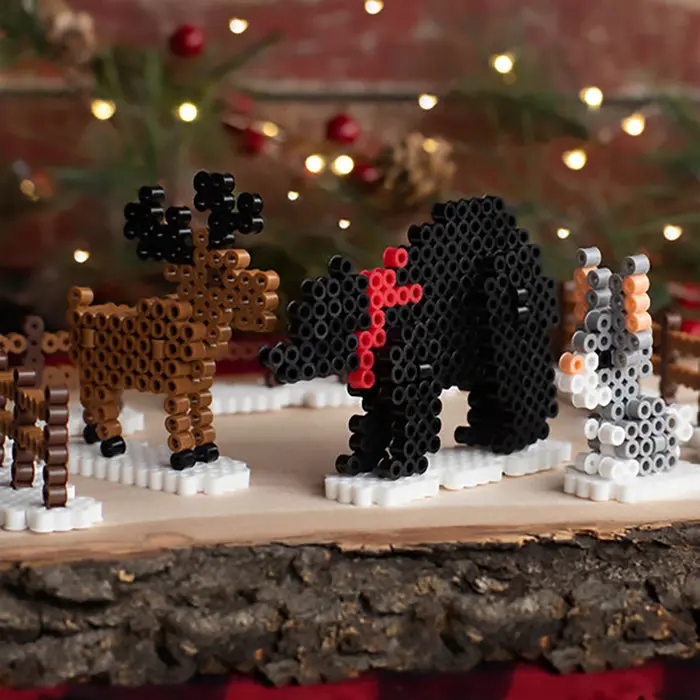 1779681660066065-1.webp Perler Winter Lodge Gingerbread House Kit - Image 1