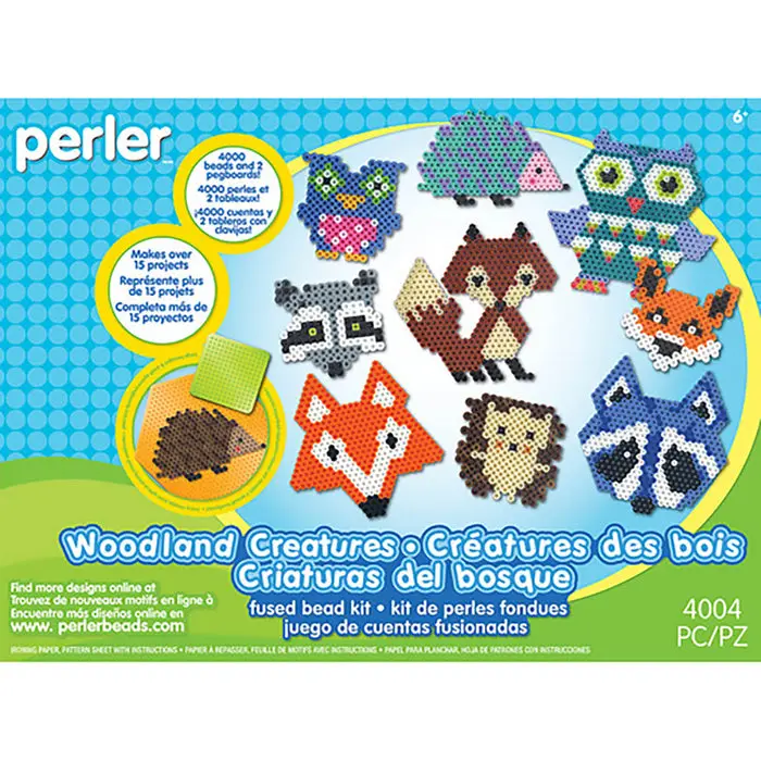 1779681660583495-1.webp Perler Woodland Creatures Activity Kit - Image 1