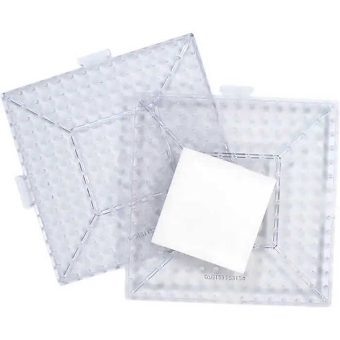 1779681662424515-1.webp Biggie Beads Clear Pegboards - 2 Ct - Image 1