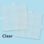 Large Clear Square Pegboards - 2 Ct - Image 2