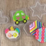 Small Basic Shapes Clear Pegboards - 5 Ct - Image 8