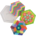 Small Basic Shapes Clear Pegboards - 5 Ct - Image 6
