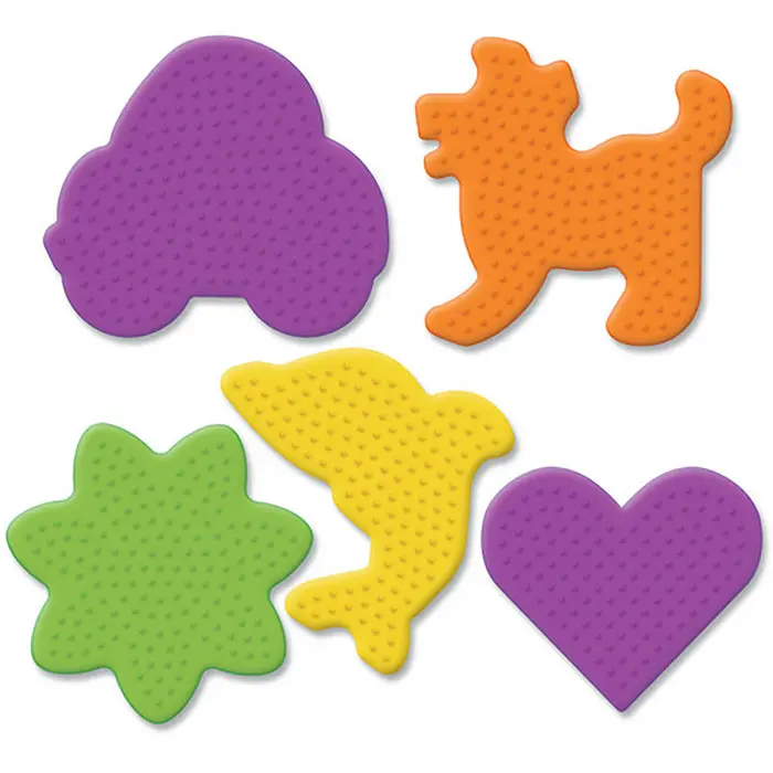 1779681669206227-1.webp Small Fun Shaped Pegboards - 5 Ct - Image 1