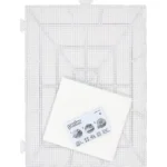Super-Sized Clear Pegboard