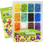 Perler Tray of Beads with Idea Book